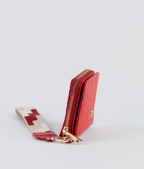 Square Wallet Galapa - Red