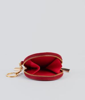 Round Purse Melon - Red