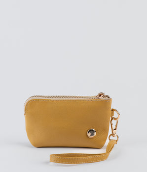 Single Mini Wrislet Purse Puerto - Yellow