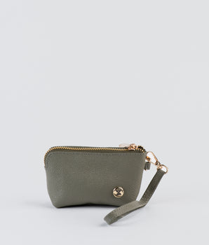 Single Mini Wrislet Purse Puerto - Olive Green