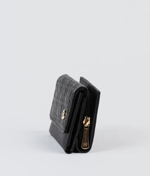 Wallet Santa - Black