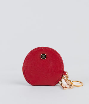 Round Purse Melon - Red